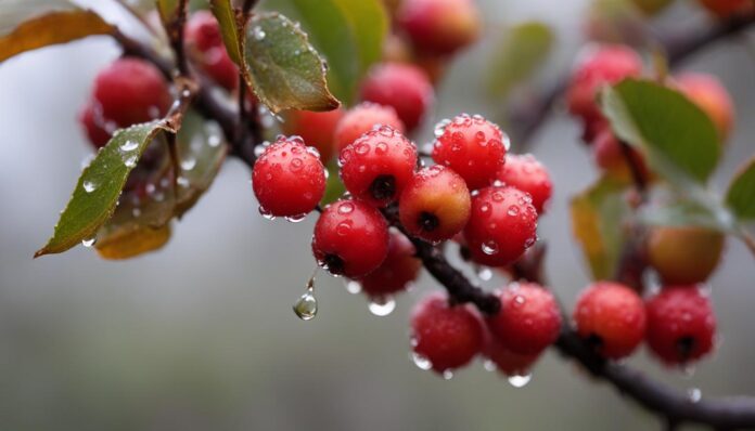Apply dormant oil sprays to fruit trees to control overwintering pests.