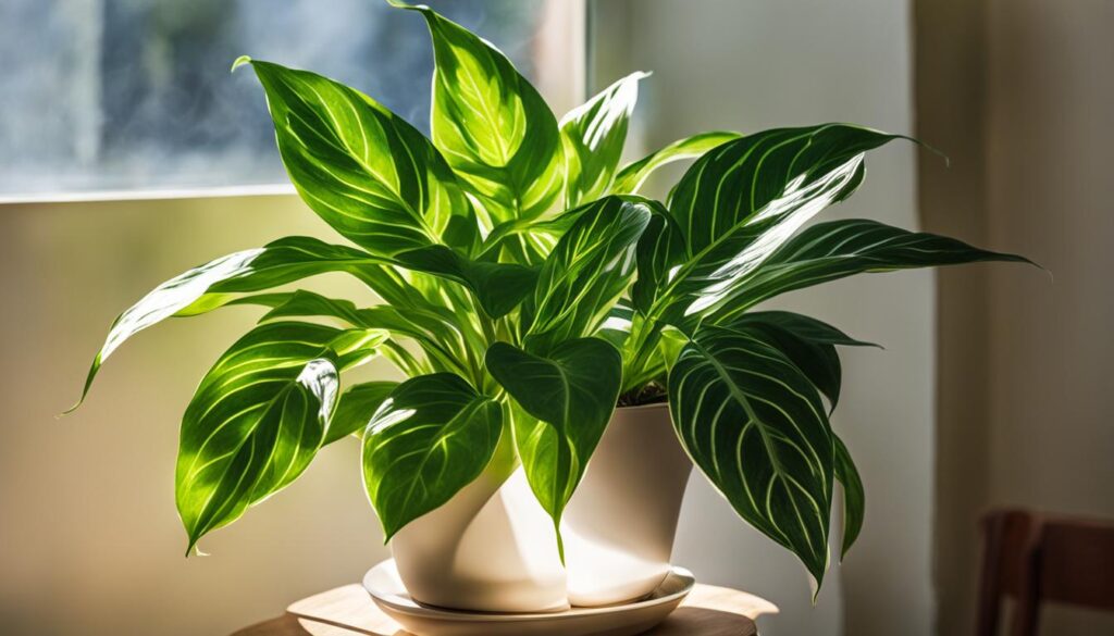Chinese Evergreen light requirements
