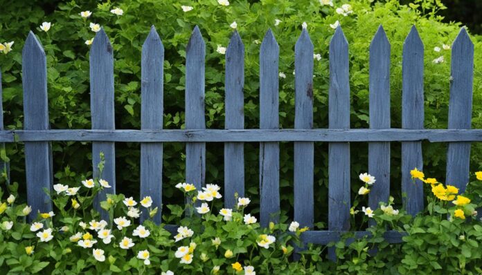 Mend fences, gates, and trellises before the growing season starts.