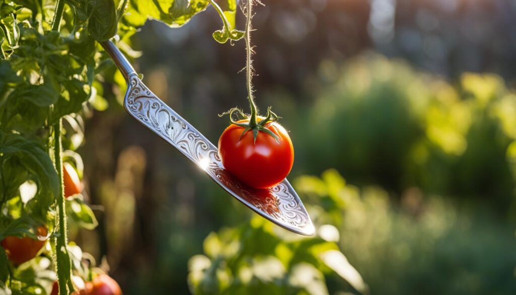 Tomato DIY garden marker