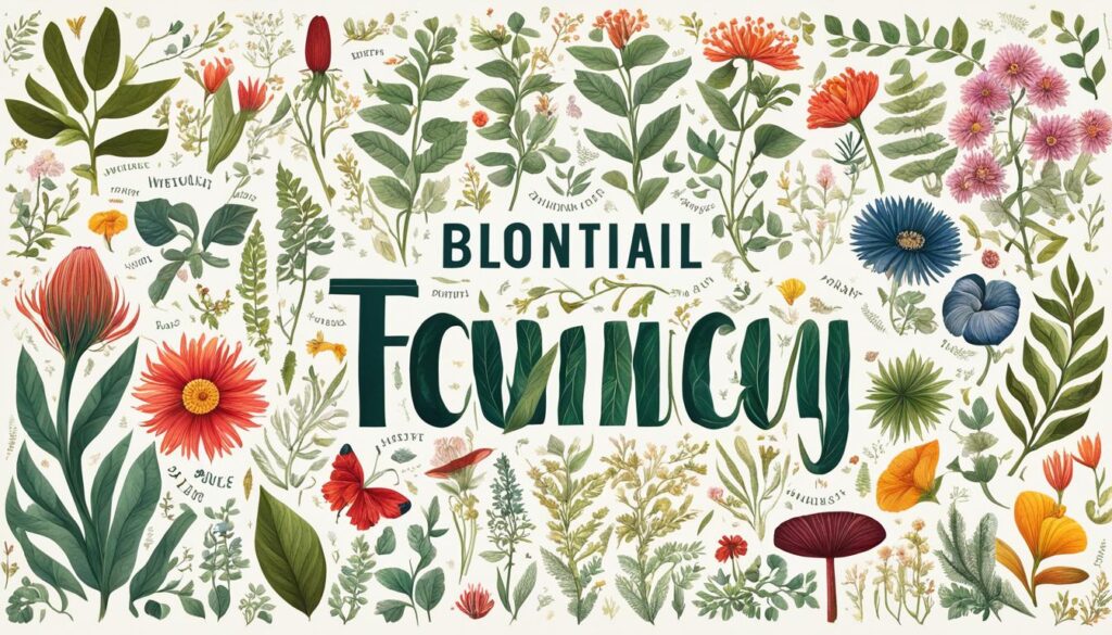 botanical terminology