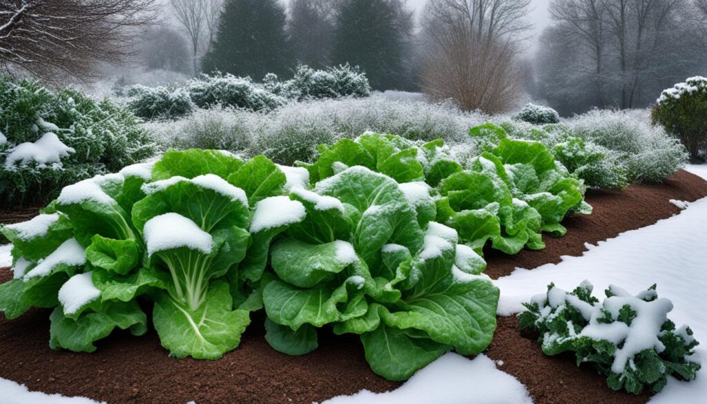cool-season crops vegetable gardening in the winter