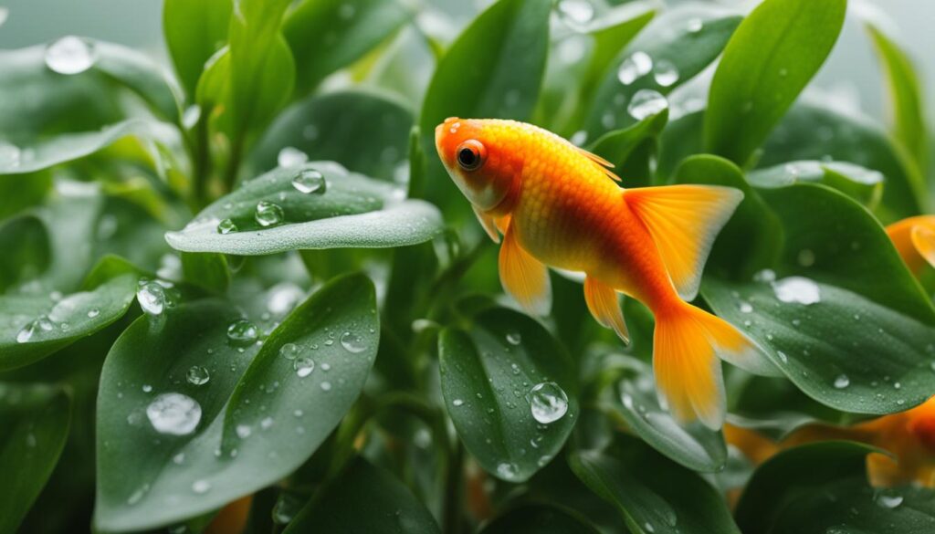 goldfish plant temperature and humidity
