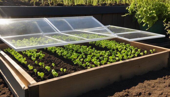 Sow hardy annuals in a cold frame or under cloches.