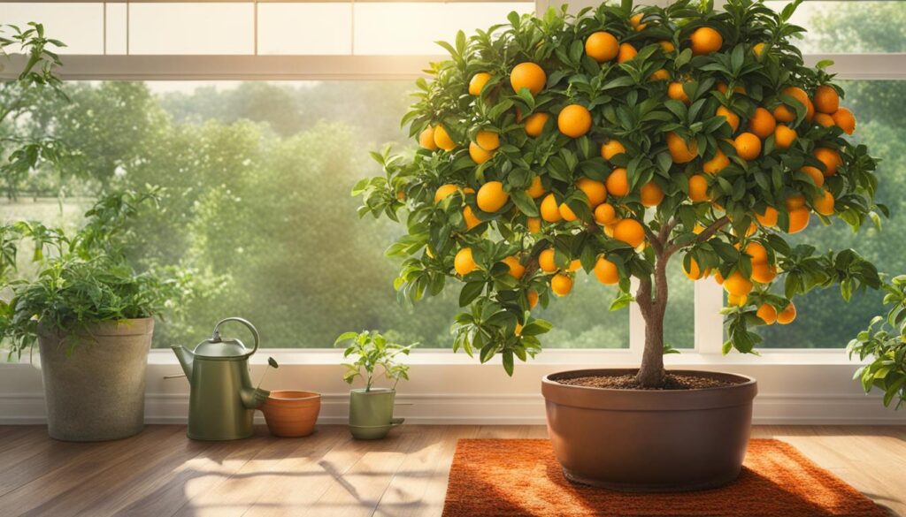 indoor citrus trees