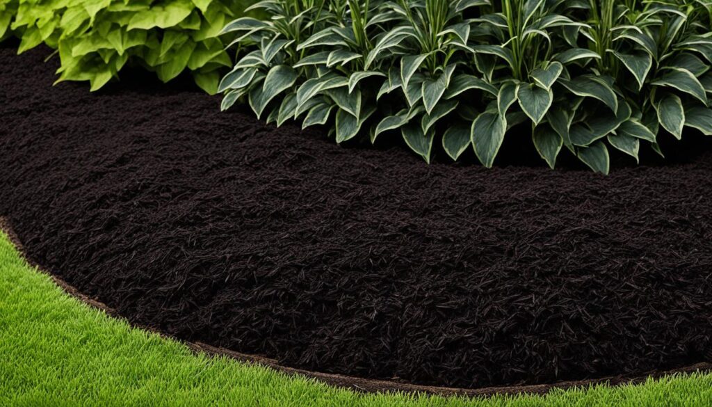mulch the bed